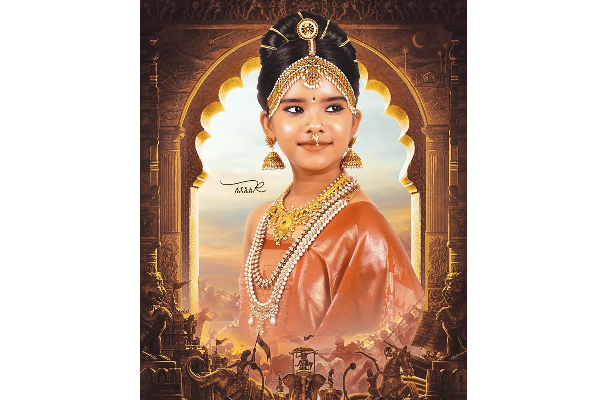 அச்சு அசல் குந்தவையாக மாறிய பாரதி கண்ணம்மா சீரியல் நடிகை.. எப்படி இருக்கிறார் பாருங்க | Bharathi Kanna Lisha Looks Like A Kunthavai