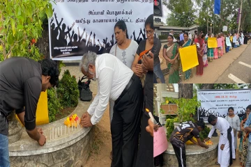 விசாரணைக்காக அழைக்கப்பட்டு காணாமல் ஆக்கப்பட்டவர்களின் நினைவேந்தல் மட்டக்களப்பில் அனுஷ்டிப்பு (Photos)