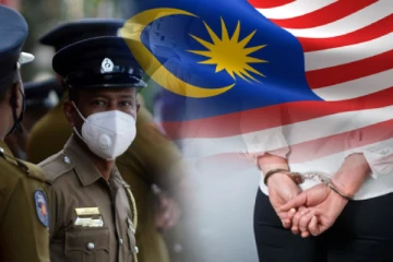 இலங்கையில் கைது செய்யப்பட்ட மலேசிய யுவதி