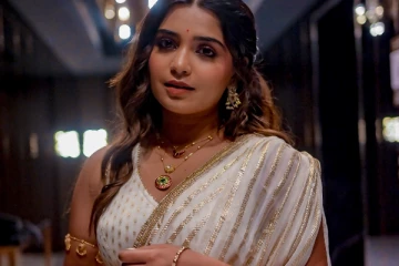 நடிகை கௌரி கிஷன் சேலையில் அழகிய ஸ்டில்கள்