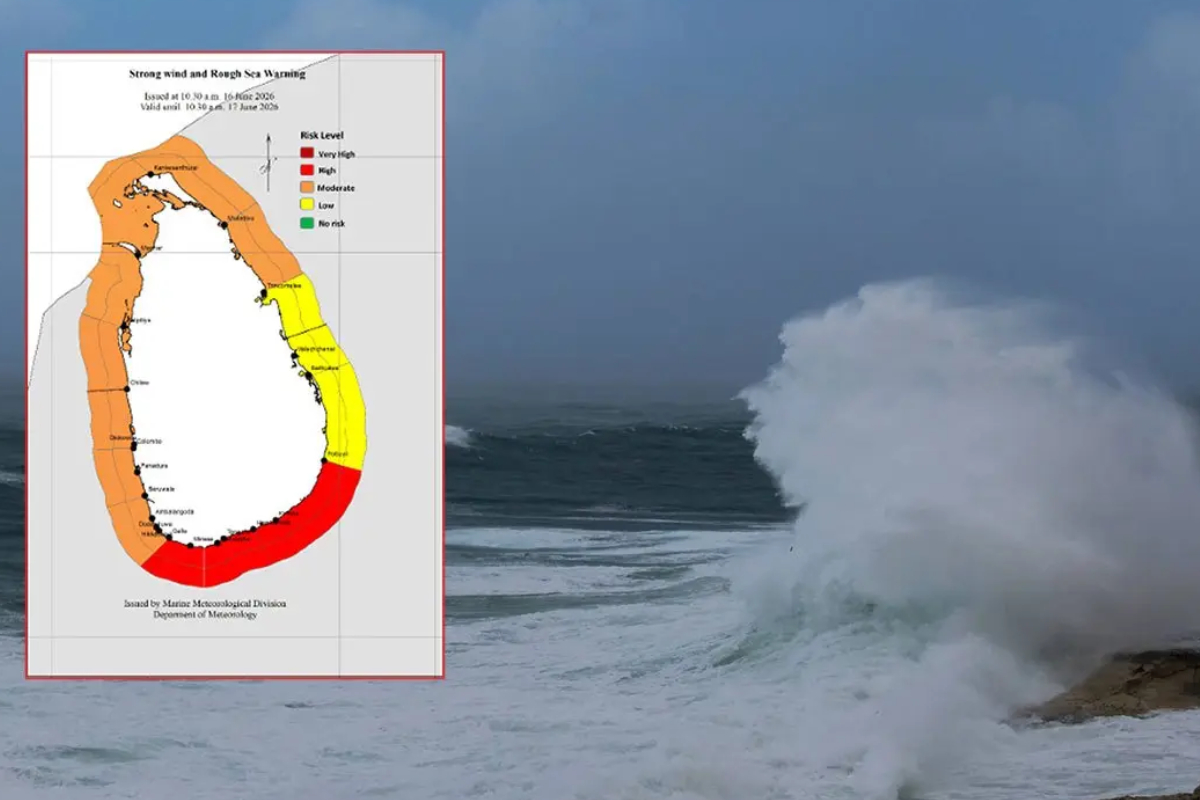 பலத்த காற்று குறித்து விடுக்கப்பட்டுள்ள எச்சரிக்கை | Strong Winds And Rough Seas