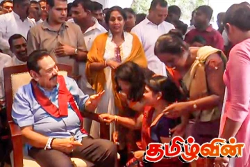 தென்னிலங்கையில் மீண்டும் மகிந்த நாமம்!! விஜேராம இல்லத்தில் அவரைப் பார்த்து கதறி அழுதப் பெண்கள்