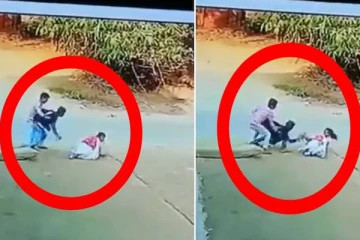 8ம் வகுப்பு மாணவியை நடுரோட்டில் வைத்து சரமாரியாக கத்தியால் குத்திய இளைஞர்! வெளியான சிசிடிவி காட்சி