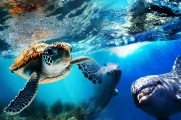 சட்டவிரோத கடற்றொழிலினால் டொல்பின்கள் உள்ளிட்ட உயிரினங்களுக்கு ஏற்பட்டுள்ள ஆபத்து