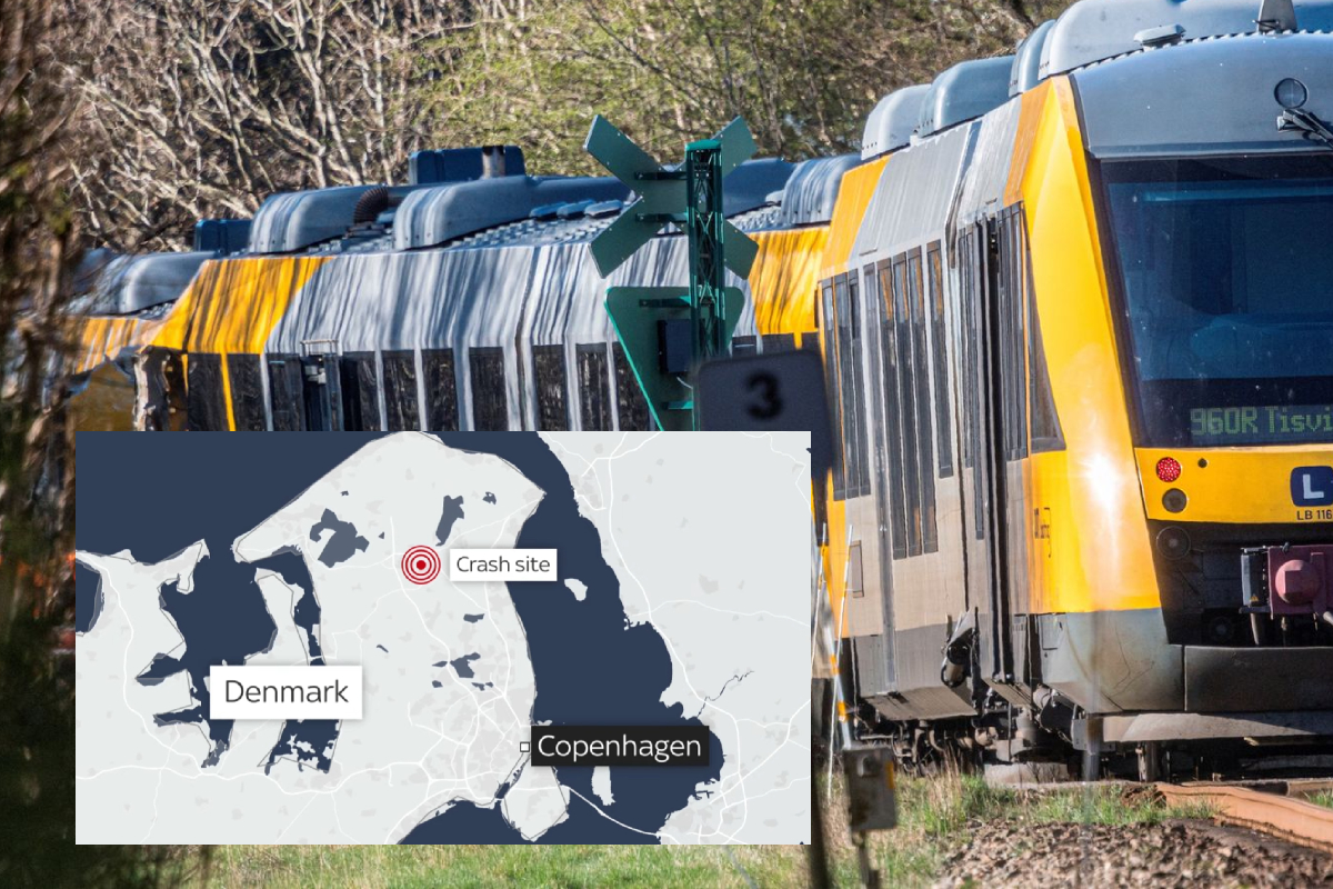 டென்மார்க்கில் நேருக்கு நேர் மோதிய தொடருந்துகள்: பலர் படுகாயம் | Two Trains Collide Head On In Denmark