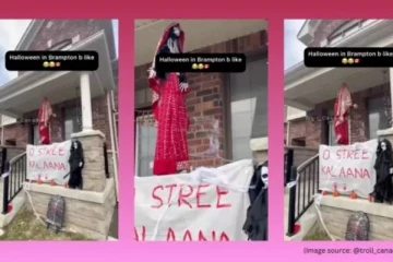 கனடா ஹாலோவீன் பண்டிகையில் இடம்பிடித்துள்ள ஒரு இந்திய திரைப்படம்