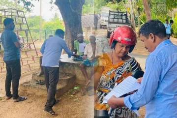 சமஷ்டியை வலியுறுத்தி துண்டுப்பிரசுரம் விநியோகம்