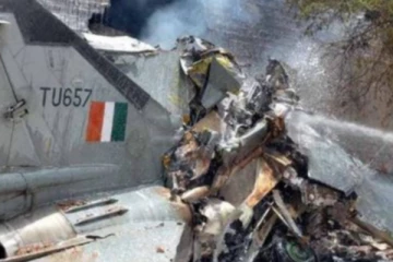 விபத்தில் சிக்கியது இந்திய போர் விமானம்! ஒருவர் பலி