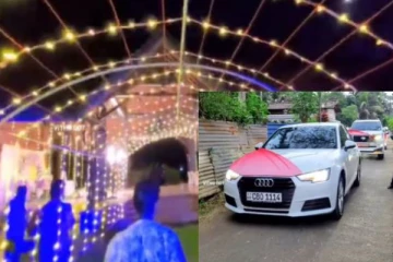 யாழ்ப்பாணத்தில் இப்படியொரு திருமணமா! 50 விலை உயர்ந்த கார்களின் பிரம்மாண்ட ஊர்வலம்!