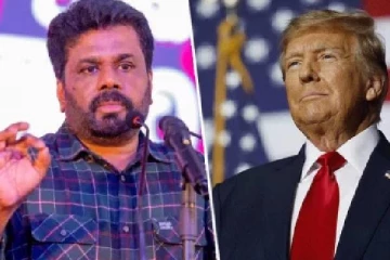 அமெரிக்காவின் புதிய ஜனாதிபதிக்கு ஜனாதிபதி அநுர வாழ்த்து