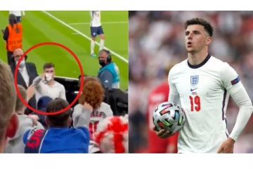 யூரோ கால்பந்து! அரையிறுதி வெற்றிக்கு பின் இங்கிலாந்து வீரர் செய்த நெகிழ்ச்சி செயல்: சிறுமிக்கு கிடைத்த அதிர்ஷ்டம்