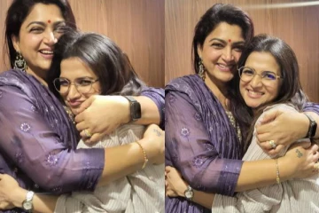 குழந்தை போல டிடி கொடுத்த ரியக்சன் - கட்டிப்பிடித்த நடிகை குஷ்பு