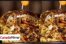 24 கேரட் தங்கத்தில் பர்கர் அறிமுகம் செய்த பிரபல உணவகம்! எந்த நாட்டில் தெரியுமா?