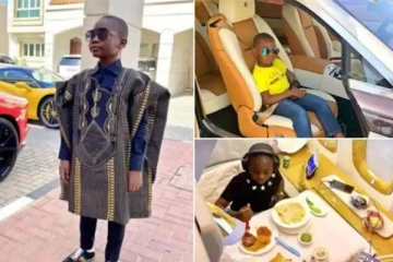 உலகின் பணக்கார குழந்தை: 9 வயதில் தனி ஜெட் விமானத்தில் பறக்கும் சிறுவன்