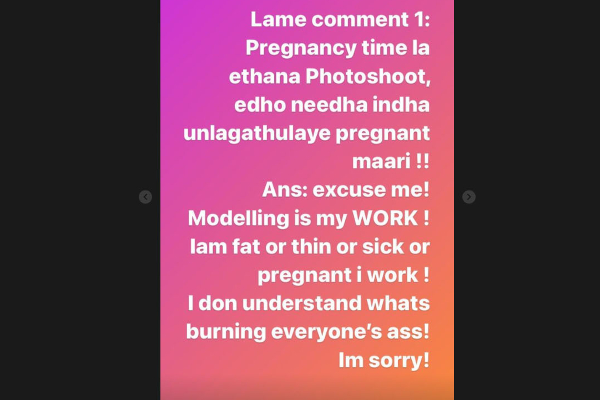 ஏதோ இந்த உலகத்திலயே நீதான் pregnancy மாதிரி எத்தன போட்டோ சூட்! திட்டிய ரசிகருக்கு பதிலடி கொடுத்த வில்லி வெண்பா | Farina Azad Viral