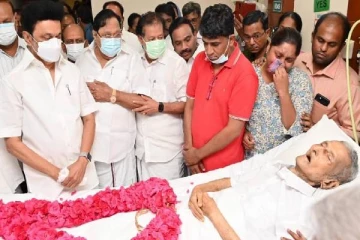 என். சங்கரய்யா உடலுக்கு முதல்வர் மு.க.ஸ்டாலின் நேரில் அஞ்சலி!