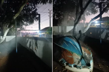 யாழில் பொலிஸ் நிலைய வளாகத்தில் தீ.. சான்றுப் பொருள் சேதம் என தகவல்