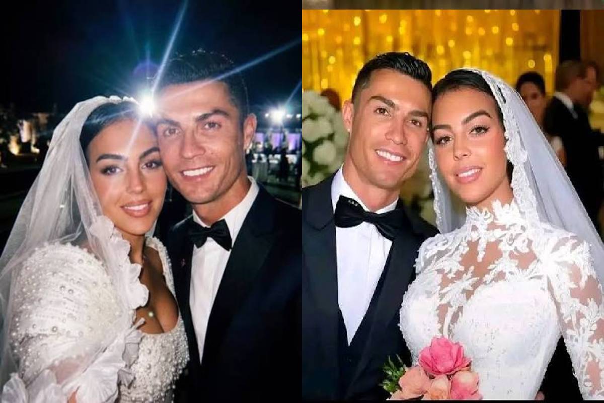 பத்து வருட காதலுக்கு பின்னர் திருமண பந்தத்தில் இணைந்தார் ரொனால்டோ | Cristiano Ronaldo Gets Married