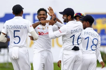 18 ரன்களுக்கு 6 விக்கெட்களை இழந்த வெஸ்ட்இண்டீஸ்! கெத்து காட்டும் இலங்கை அணி... வெற்றியின் விளிம்பில்