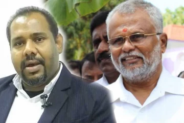 டக்ளஸை கண்டதும் தமிழ்த் தேசிய மக்கள் முன்னணியினர் போராட்ட இடத்திலிருந்து நழுவினரா?