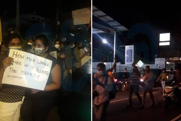 கோட்டாபயவின் வீட்டிற்கு செல்லும் வழியை முற்றுகையிட்ட பல்லாயிரம் மக்கள் | People Protesting On The Way To President S House கோட்டாபயவின் வீட்டிற்கு செல்லும் வழியை முற்றுகையிட்ட பல்லாயிரம் மக்கள் | People Protesting On The Way To President S House