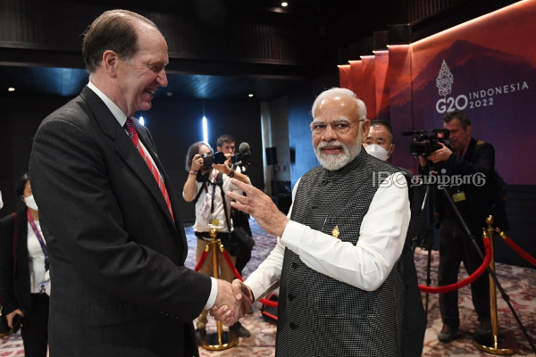 ஜி20 மாநாட்டின் தலைமை பொறுப்பு இந்தியாவிடம் ஒப்படைப்பு | Handover Of G20 Leadership To India