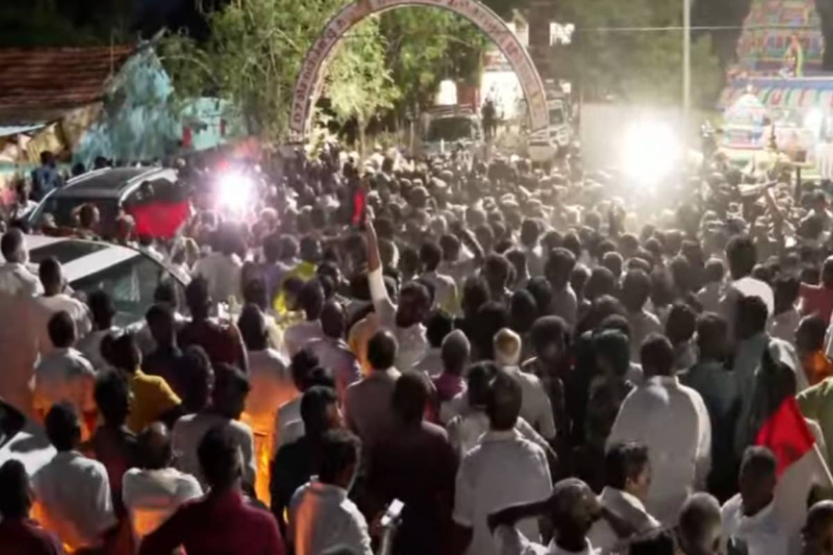 செங்கிப்பட்டி காவல்நிலையத்தில் உதயநிதி ஸ்டாலினிடம் விசாரணை | Police Enquiry Udhayanidhi At Sengipatti Station