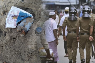 கிண்ணியாவில் தனியார் காணியிலிருந்து இரு மோட்டார் குண்டுகள் மீட்பு