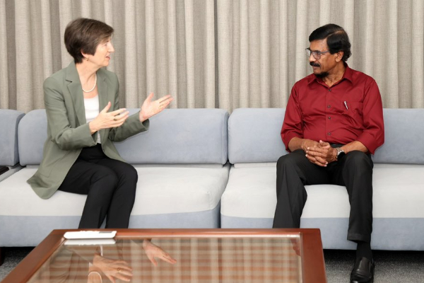 ரில்வின் சில்வாவை சந்தித்த சுவிஸ் தூதுவர் | Swiss Ambassador Meets Tilwin Silva