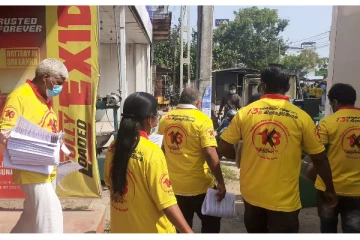 தமிழ் தேசிய மக்கள் முன்னணியினரால் துண்டுப்பிரசுரம் விநியோகம்(Photos)