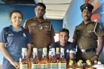 சட்டவிரோத மதுபான விற்பனையில் ஈடுபட்டு வந்துள்ள மூதாட்டி