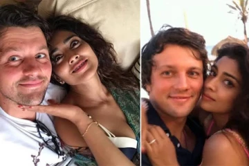 கண்ணை மூட வைத்து பிரபல நடிகையை ஏமாற்றிய கணவர்