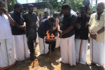 மட்டக்களப்பில் உணர்வெழுச்சியுடன் நினைவு கூரப்பட்ட முள்ளிவாய்க்கால் நினைவேந்தல் (படங்கள்)