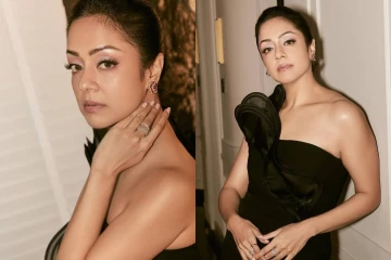 சூர்யா மனைவி நடிகை ஜோதிகாவா இது!! 47 வயதில் குறையாத அழகில் எடுத்த புகைப்படங்கள்...