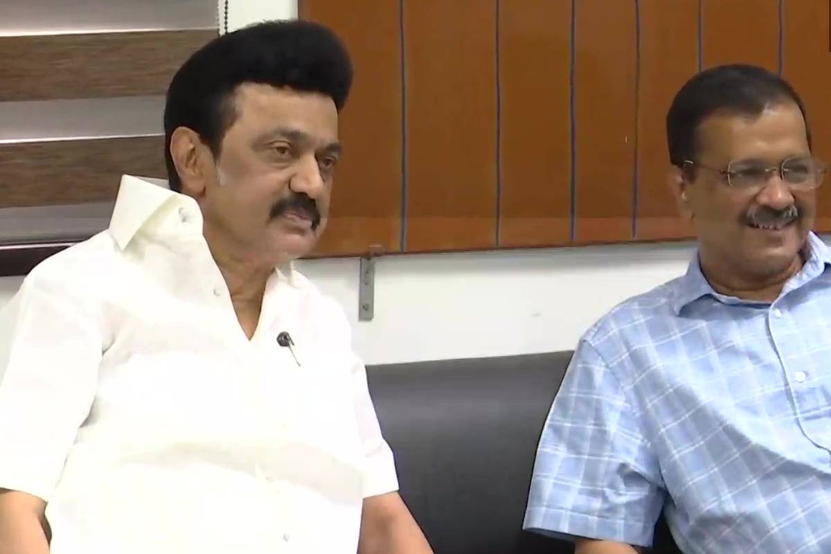 திமுக-வுக்கு ஆதரவாக அரவிந்த் கெஜ்ரிவால் பிரசாரம் | Aravind Kejriwal Campaign In Tamilnadu