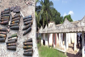 கிளிநொச்சி வீடொன்றிலிருந்து வெடிபொருட்கள் மீட்பு!