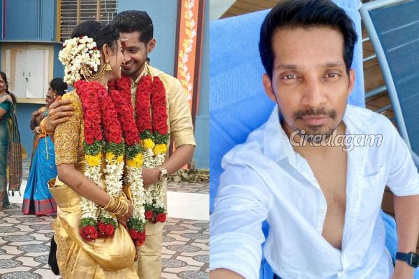 "காதல் சொல்ல வந்தேன்" நடிகர் யுதன் பாலாஜி திருமணம் முடிந்தது! பெண் யார் பாருங்க | Actor Yuthan Balaji Marriage Photos