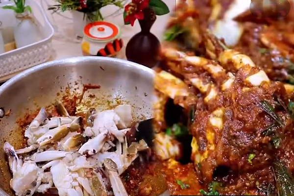 Spicy Crab Masala : மழைக்கு இதமான நண்டு மசாலா... சளி, இருமல் ஓடியே போயிடும் | How To Make Spicy Crab Masala Spicy Crab Masala : மழைக்கு இதமான நண்டு மசாலா... சளி, இருமல் ஓடியே போயிடும் | How To Make Spicy Crab Masala