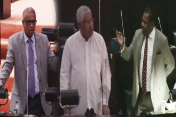 நாடாளுமன்றில் முட்டிமோதிக்கொண்ட கஜேந்திரகுமார் - சுமந்திரன் - டிரான் அலஸ்..!