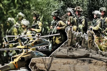 காசாவின் நூற்றுக்கணக்கான இலக்குகளை குறிவைத்த இஸ்ரேலிய படைகள்