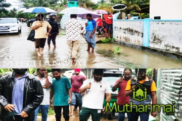 திருகோணமலையில் வெள்ளப்பெருக்கு: களத்தில் இம்ரான் எம் . பி