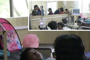 පෙර පාසලක දරු දැරියන් පිරිසක් හදිසියේම රෝහල් ගත කරයි.