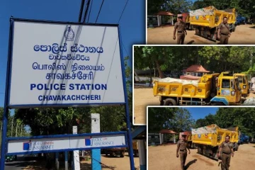 யாழில் சட்டவிரோதமாக மணல் ஏற்றி சென்ற ஐவர் கைது