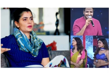 மேடையில் உடை குறித்து கொச்சைப்படுத்திப் பேசிய நடிகர் சதீஷ் - வெச்சு விளாசிய சின்மயி...!