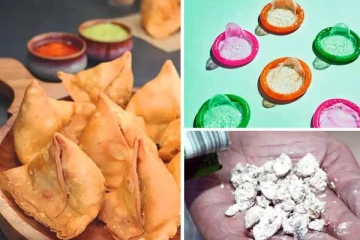 சமோசாக்குள் கிடந்த ஆணுறை, குட்கா, கல் - ஆர்டர் செய்த நிறுவனத்துக்கு காத்திருந்த அதிர்ச்சி!