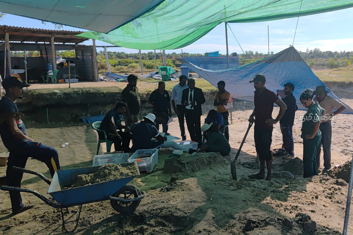 செம்மணி அகழ்வு பணி தீவிரம் - 240 என்புத் தொகுதிகள் மீட்பு | Red Sand Excavation Work In Progress