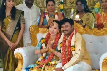 சீன அழகிக்கு தாலி கட்டிய தமிழன்: களைகட்டிய திருமண கொண்டாட்டம்