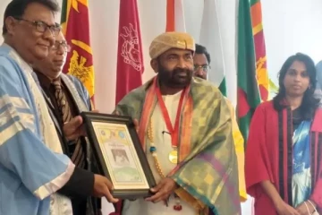 பிரதி சபாநாயகருக்கு வழங்கப்பட்ட அப்துல் கலாம் விருது