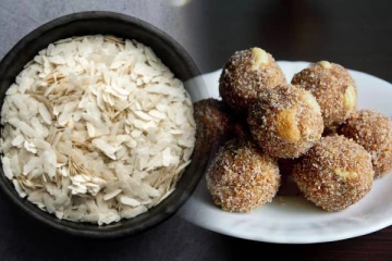 குழந்தைகள் விரும்பி உண்ணும் அவல் லட்டு.., எப்படி செய்வது?