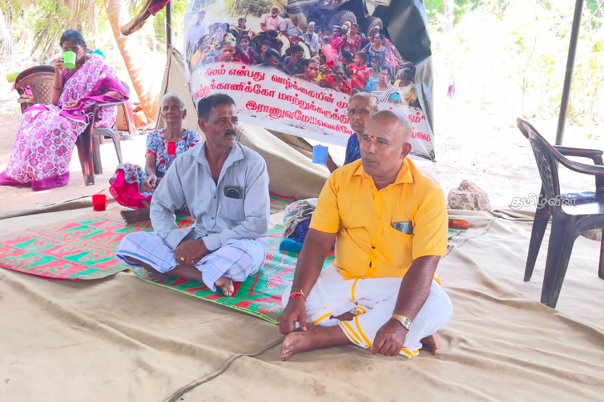 25ஆவது நாளை எட்டிய கேப்பாப்பிலவு காணி விடுவிப்பு போராட்டம் | Keppapilavu Land Liberation Protest Enters 25Thday 25ஆவது நாளை எட்டிய கேப்பாப்பிலவு காணி விடுவிப்பு போராட்டம் | Keppapilavu Land Liberation Protest Enters 25Thday